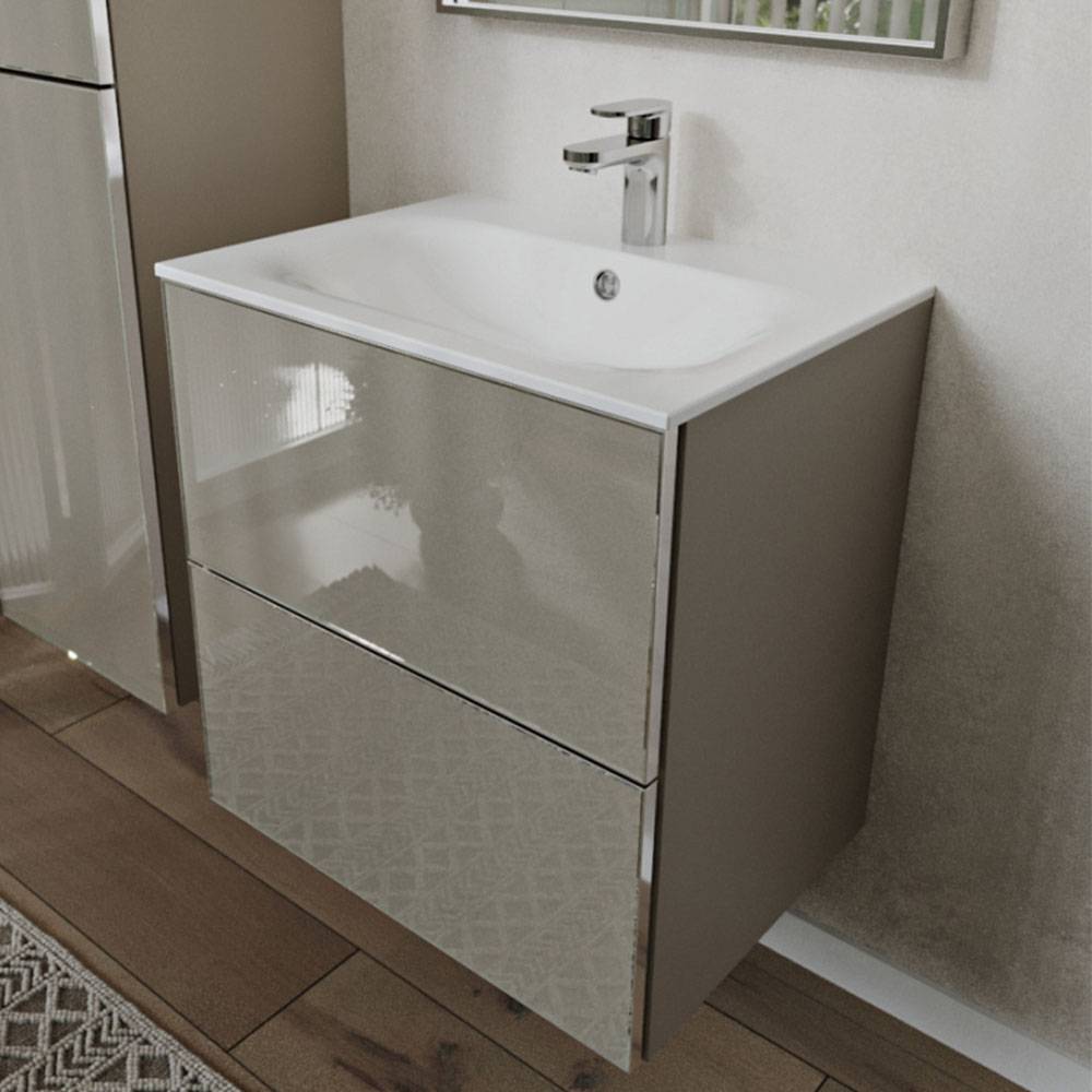 Тумба с раковиной Terminus Vega VEG10602200501OSL капучино, 60x62