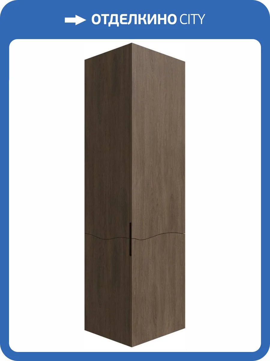 Шкаф-пенал Allen Brau Glority 1.35008.NW дуб антик, 40x147 фото 5