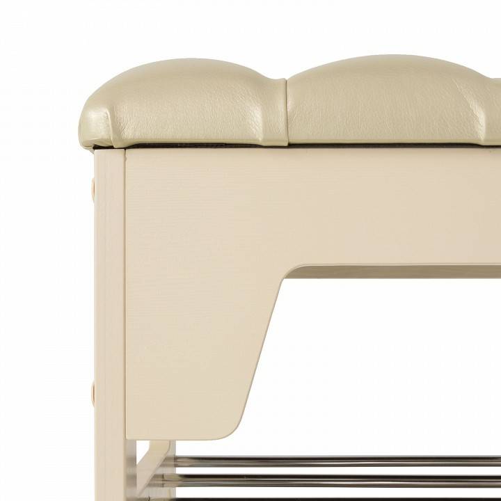 Банкетка-стеллаж для обуви Leset Грейс 2100897000003 Белый Oregon perlamutr 106 фото 5