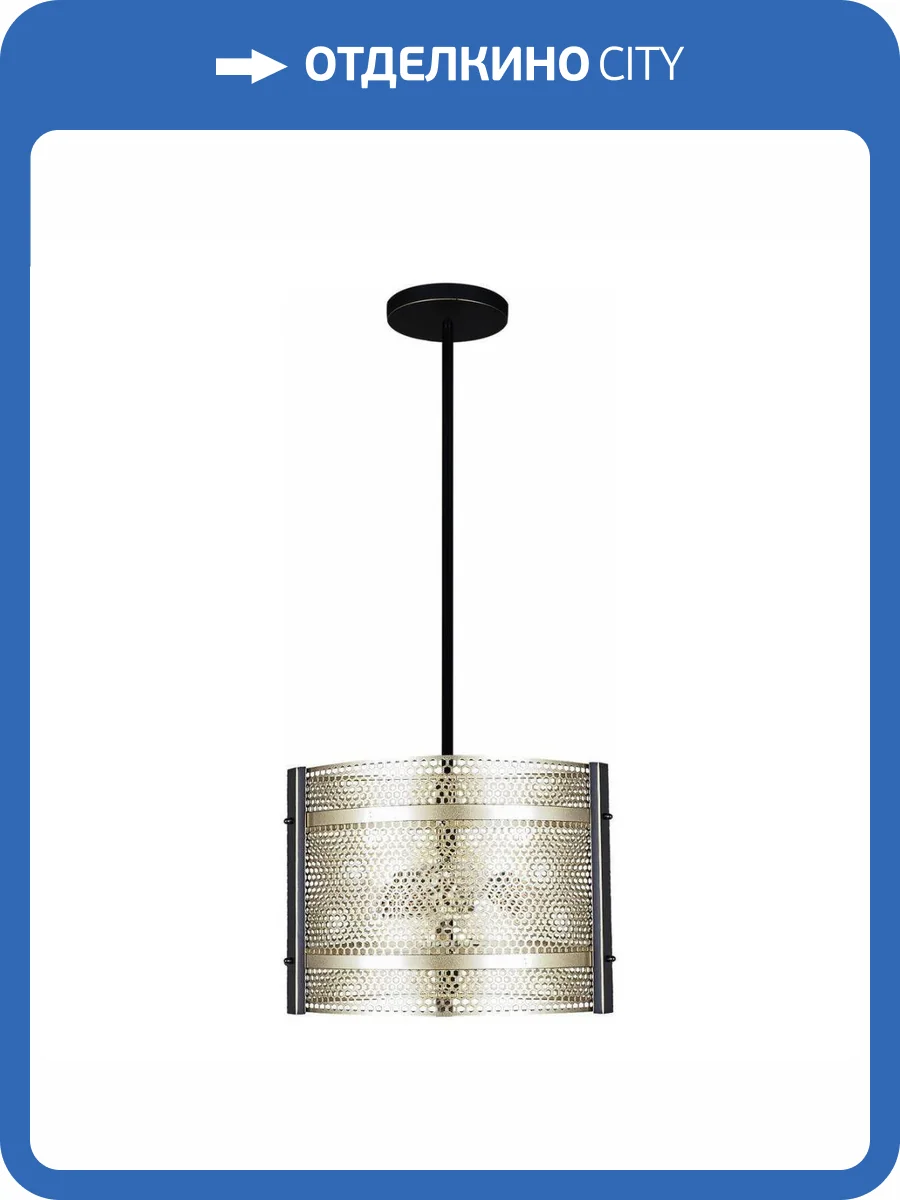 Подвесная люстра Illumico IL1003-3P-05 BK GD фото 3