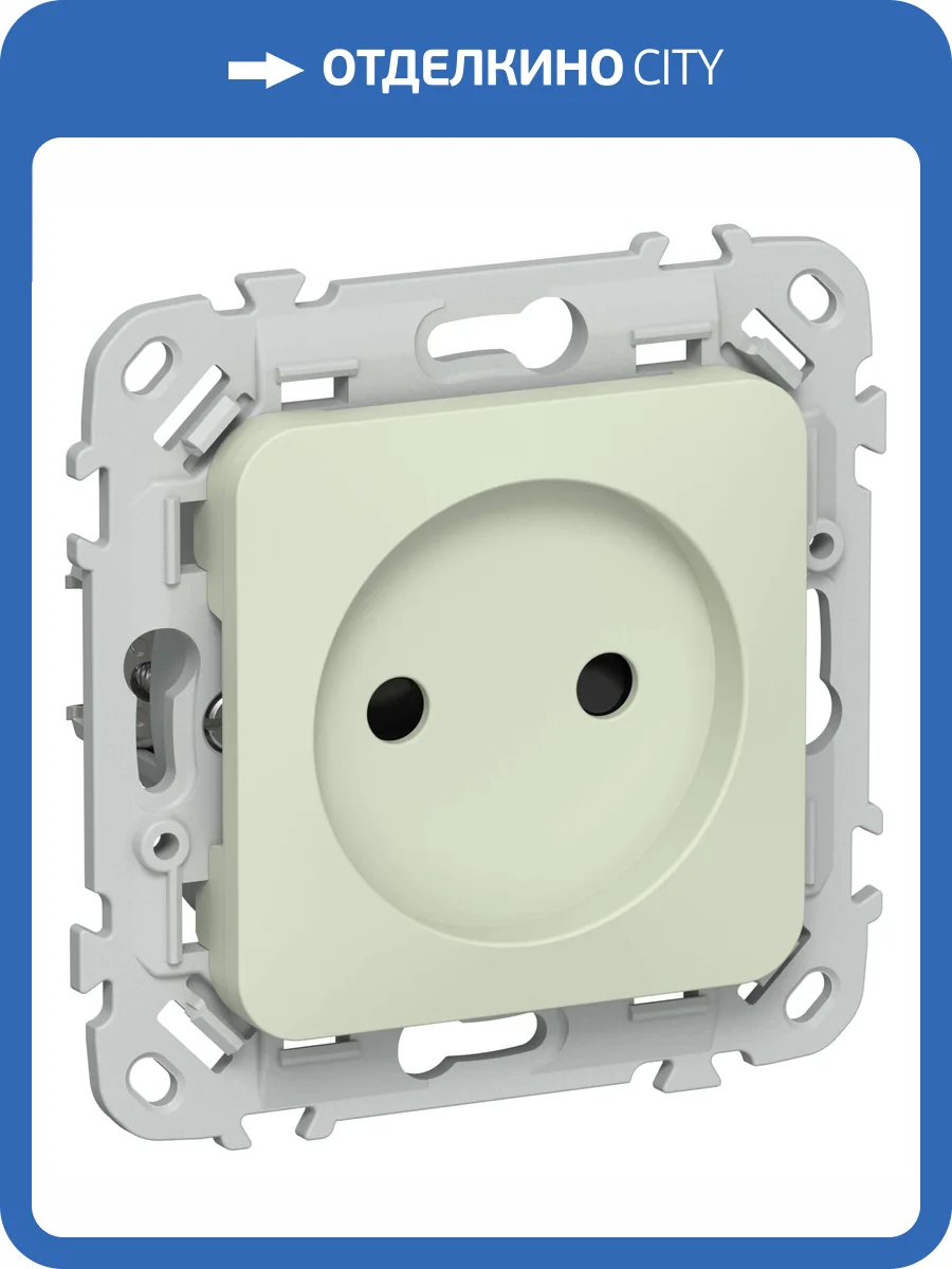 Розетка 1-местная с защитными шторками IEK Flite FI-R13-10-K92 панг фото 2