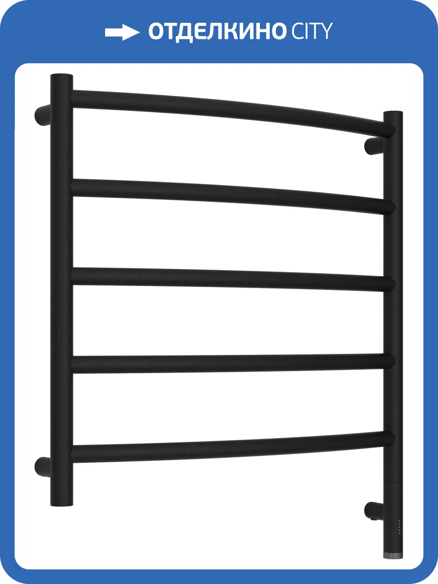 Полотенцесушитель электрический Сунержа Галант 3.1 15-6001-6060 Тёмный титан муар, 60x60 фото 5