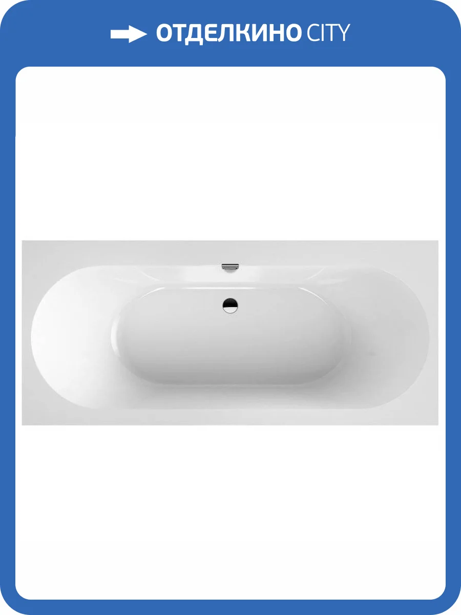 Квариловая ванна Villeroy&Boch Oberon 2.0 UBQ170OBR2DV-01 170x75 фото 6