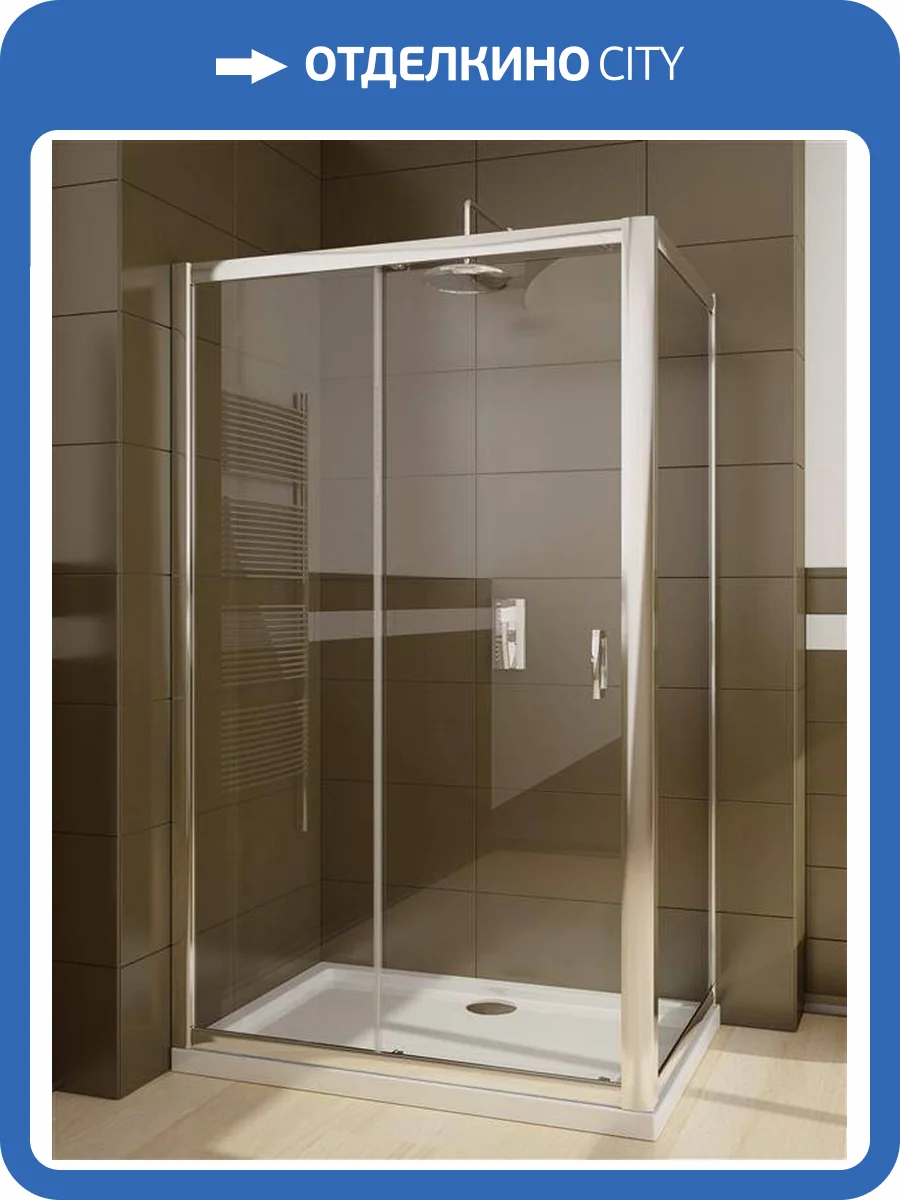 Боковая стенка Radaway Premium Plus S 33423-01-01N Хром, Прозрачное 100x190 фото 2