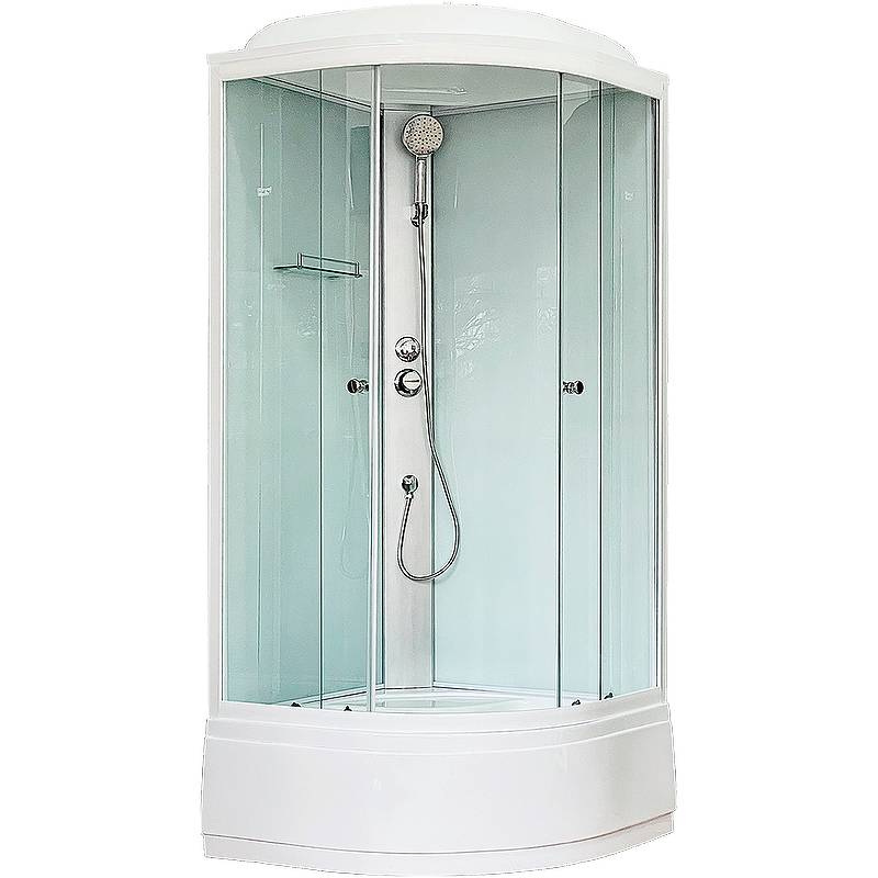Душевая кабина Royal Bath CK RB90CK5-WT с сиденьем - купить за 39950 ...