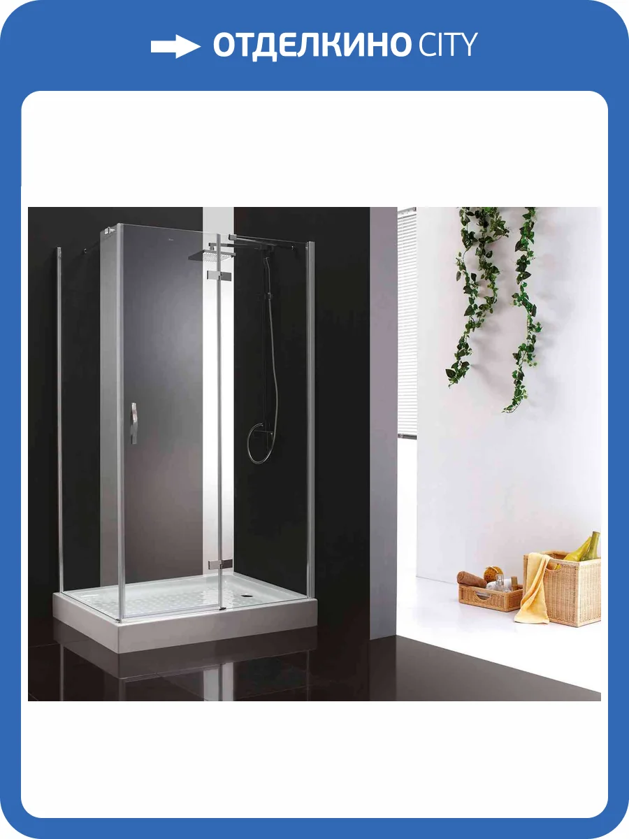 Душевой уголок Cezares BERGAMO-W-AH-1-100/90-C-Cr-R профиль хром, стекло прозрачное, 100x90x195 фото 3