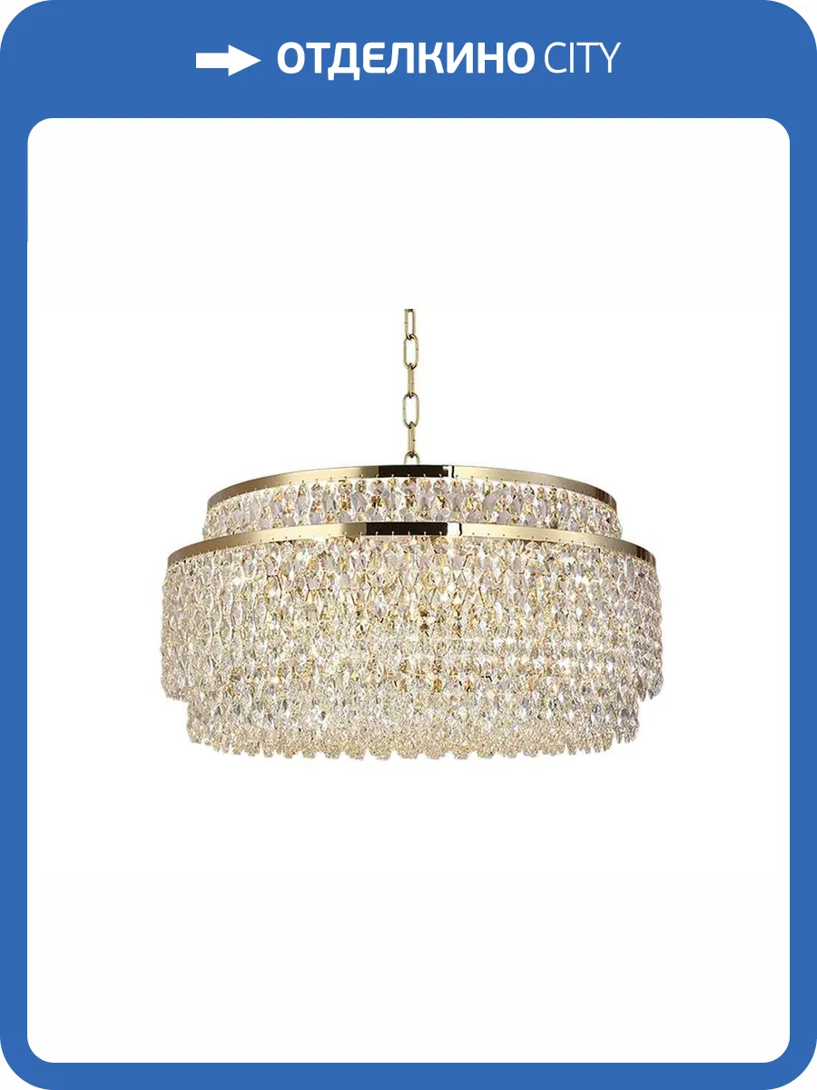 Подвесная люстра Newport Tiffany 8530/80 C gold polished фото 3