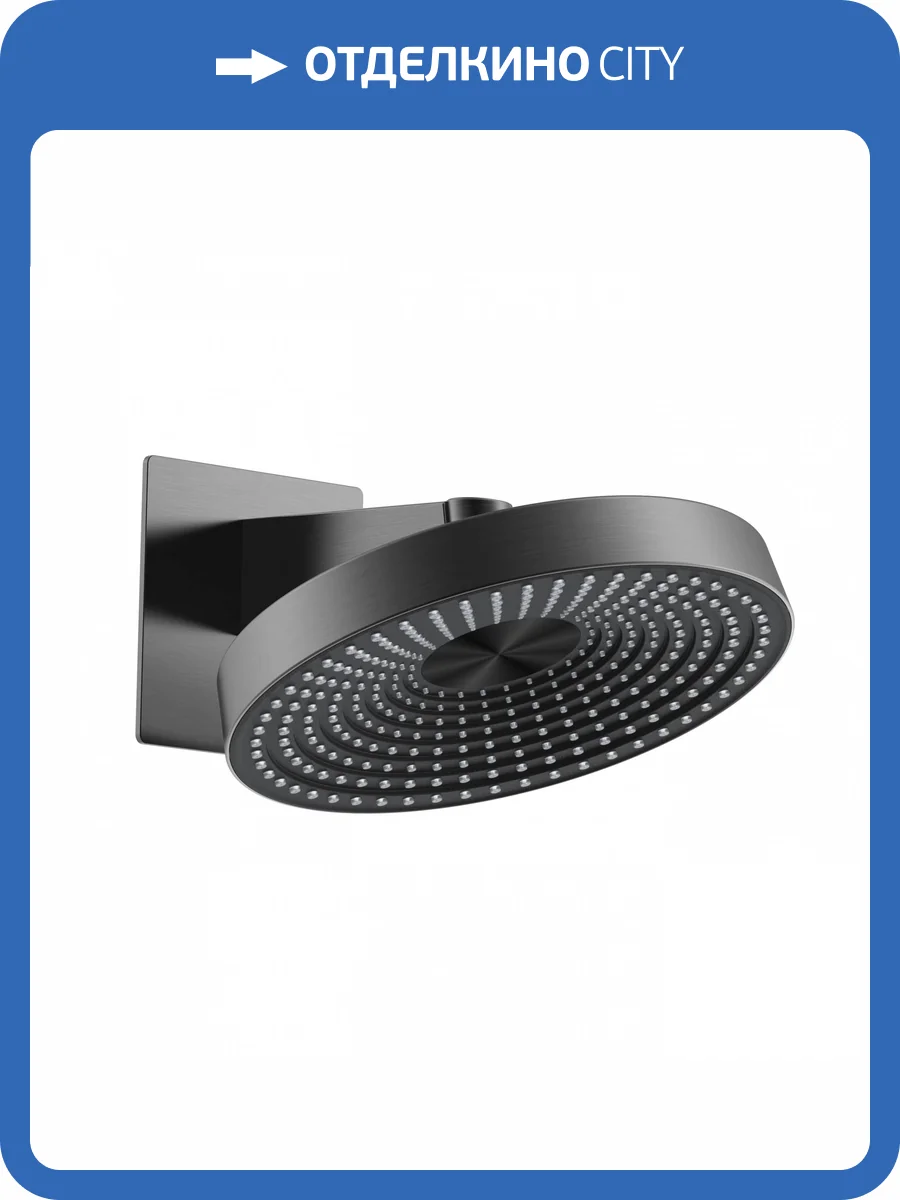 Верхний душ Wonzon & Woghand WW-HS099-BGG темный графит фото 3