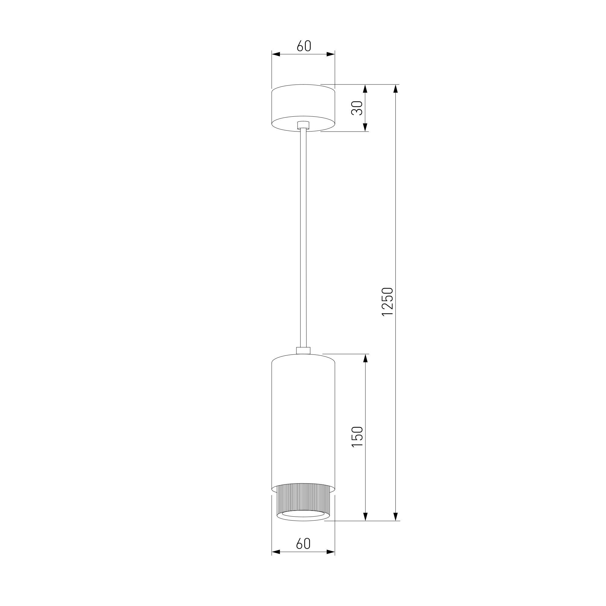 Трековый подвесной светильник Elektrostandard Nubis 85021/01 GU10 черный однофазный фото 5