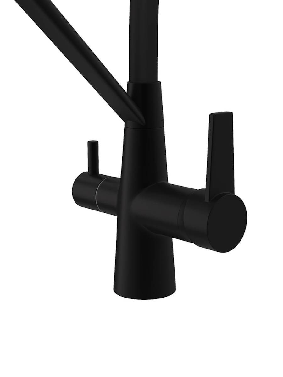 Смеситель для кухни Watersense Rita W01767 черный фото 4