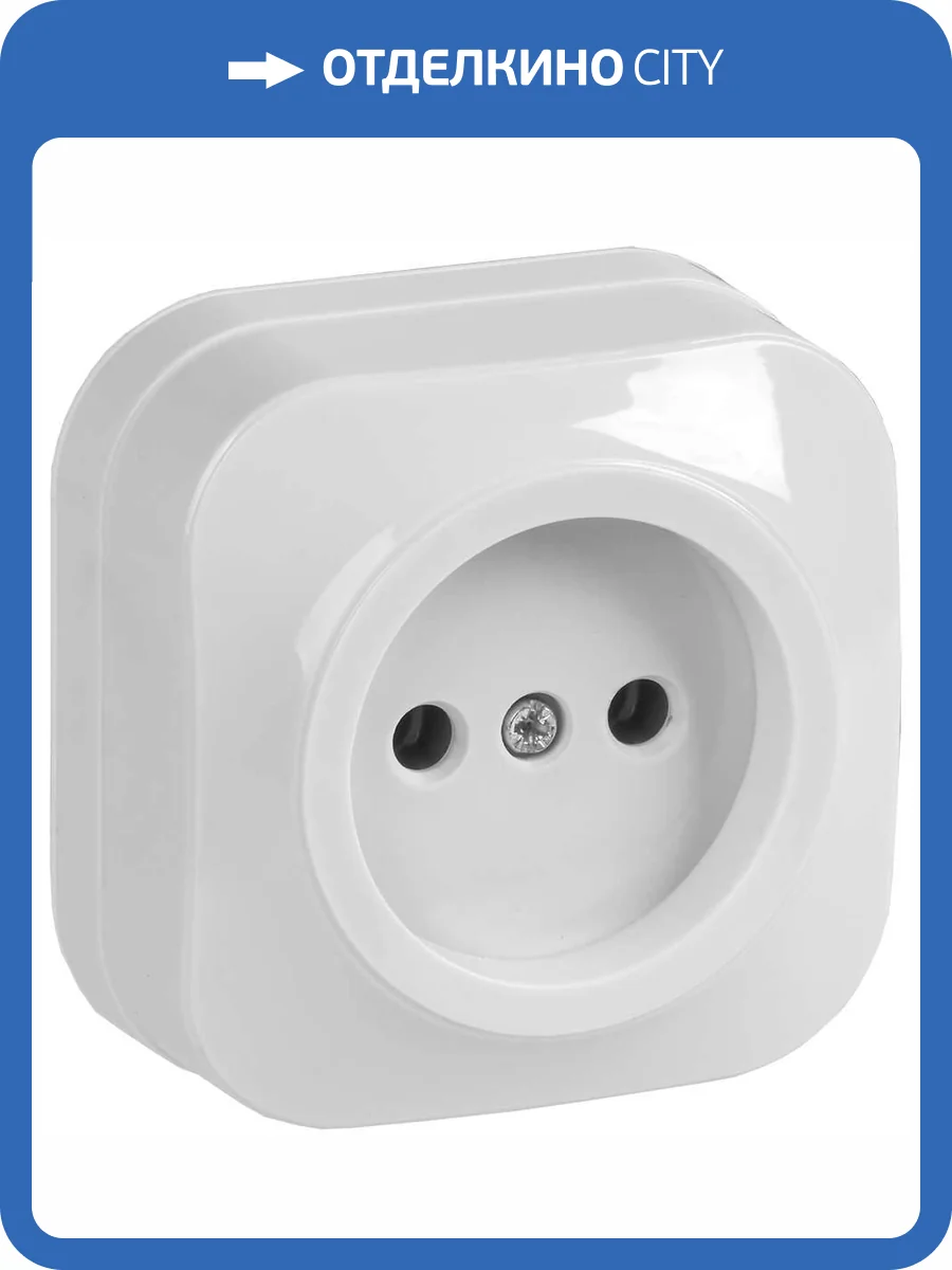 Розетка 1-местная IEK Glory ERH10-K01-10 белый фото 3