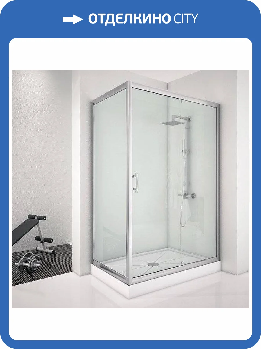 Душевой уголок Aquanet Alfa NAA1131 800х1400х2000 стекло прозрачное, профиль хром фото 6