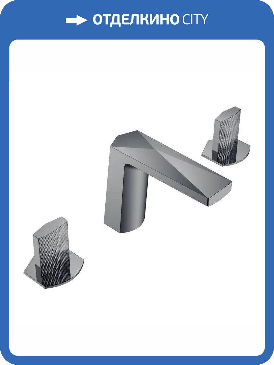 Смеситель для раковины Boheme Venturo 150-SGM-TOUCH встраиваемый фото 3