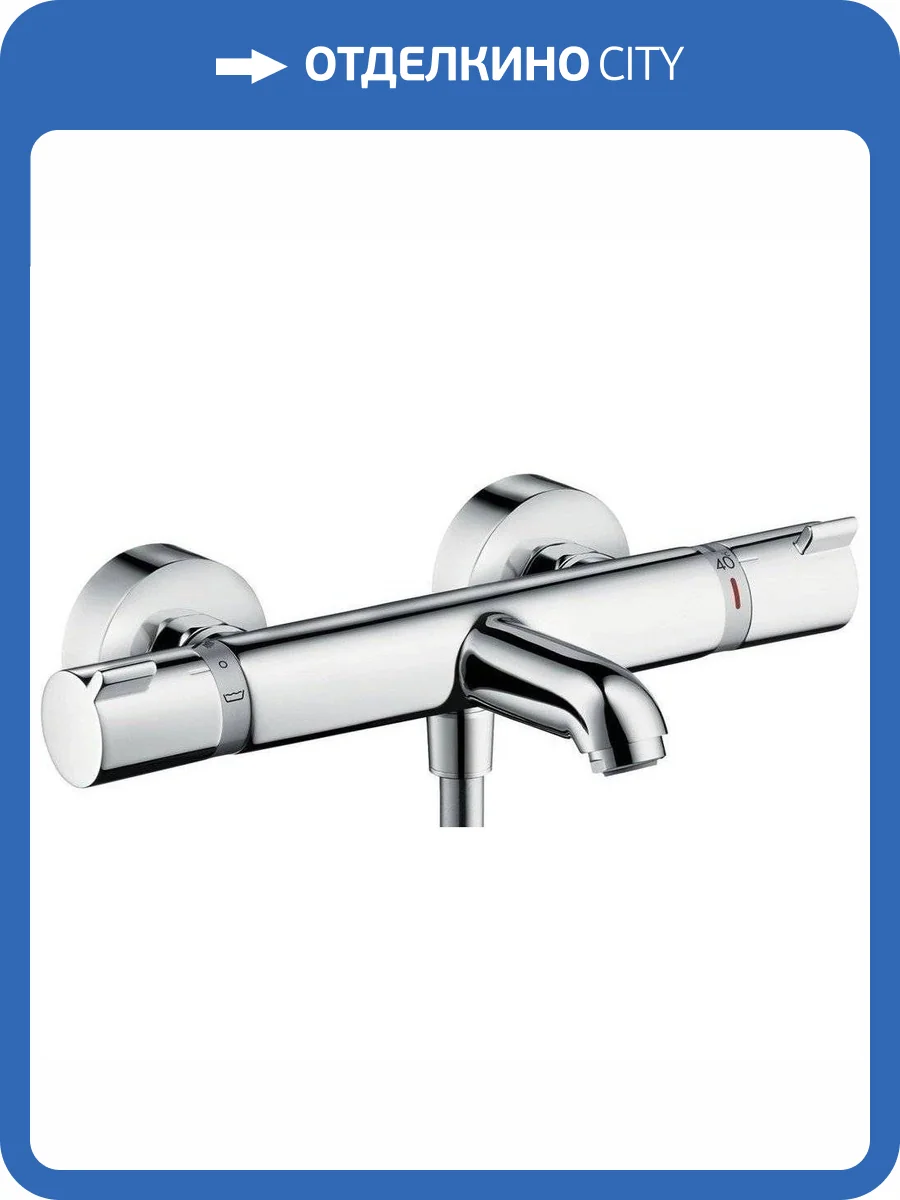 Смеситель Hansgrohe Ecostat 13114000 Comfort термостатический, хром фото 9