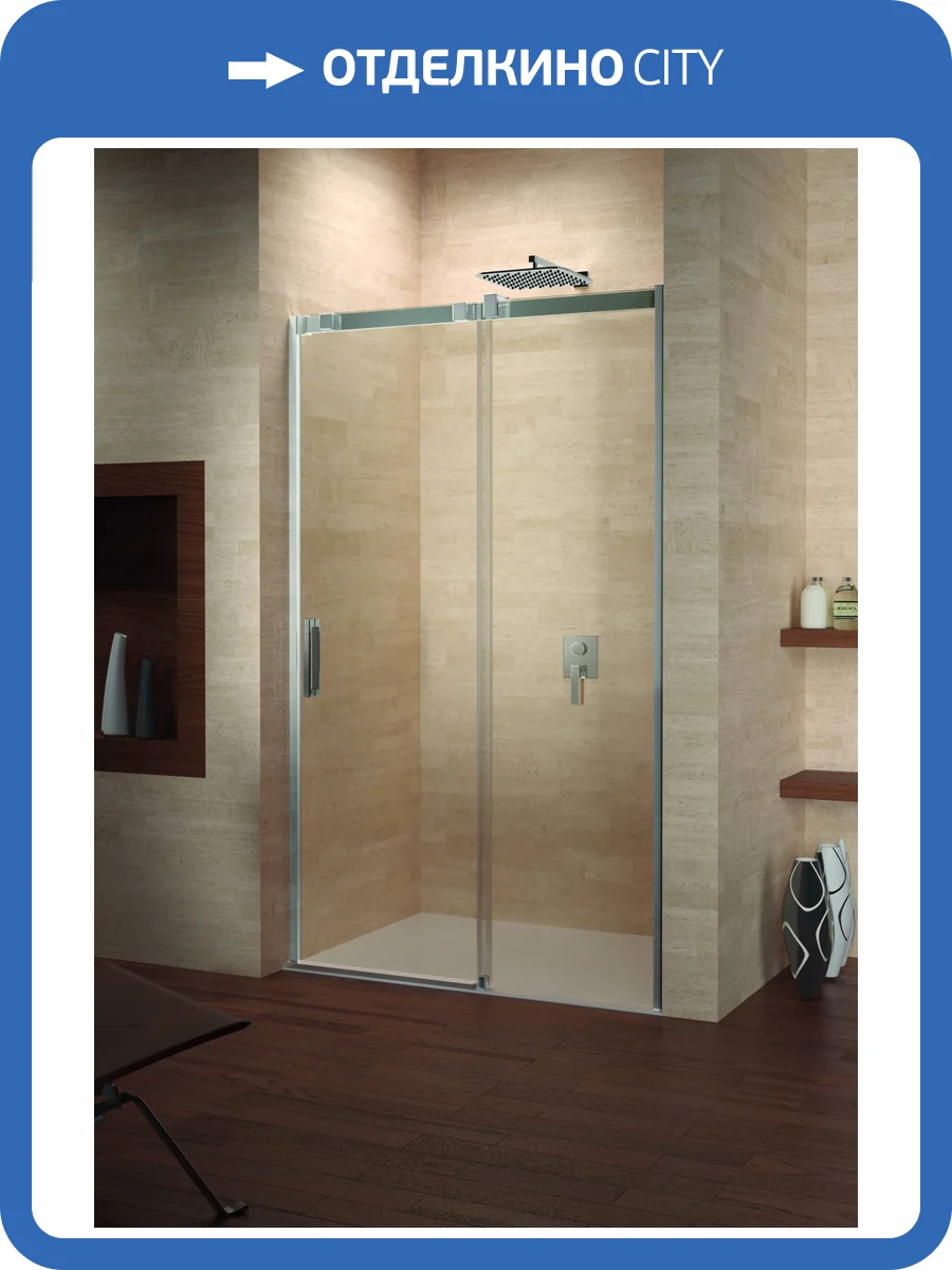 Душевая перегородка Riho Ocean G006002120 O104 120 Хром фото 3