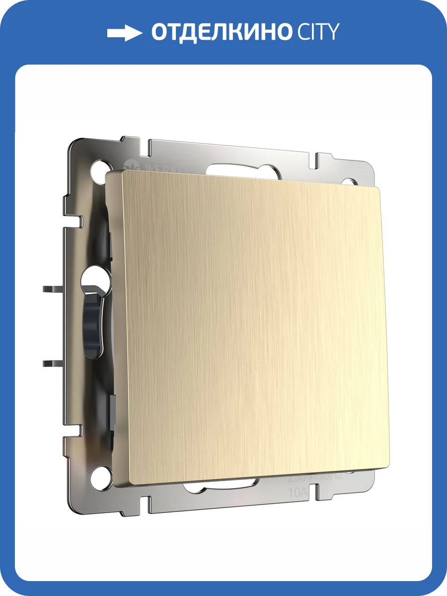 Выключатель одноклавишный Werkel W1112010 фото 8