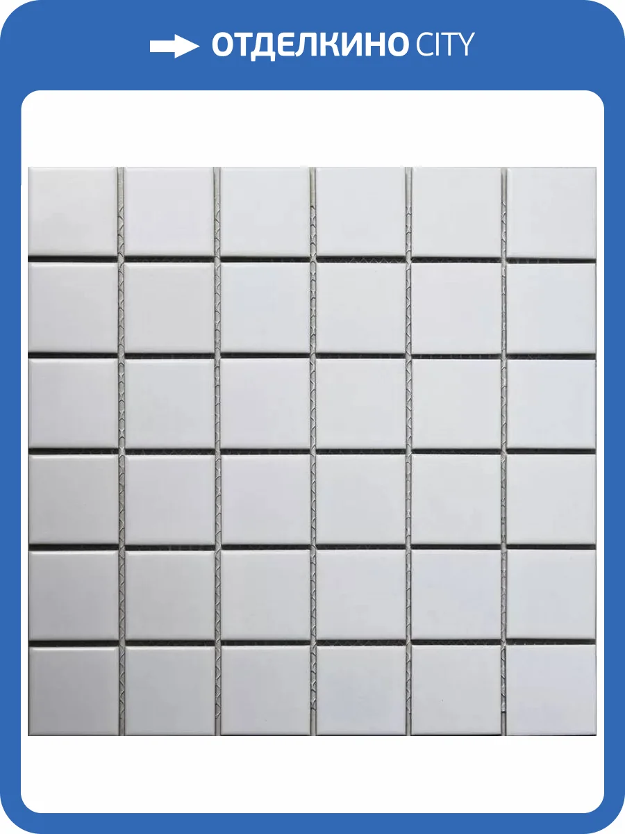 Мозаика Starmosaic Homework ID1005 White Matt (4.8x4.8) 30.6x30.6 фото 10