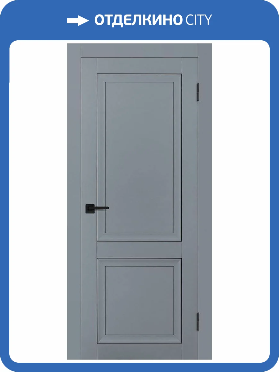 Межкомнатная дверь Profilo Porte PST-38 полотно Серое матовое 700x2000 фото 2