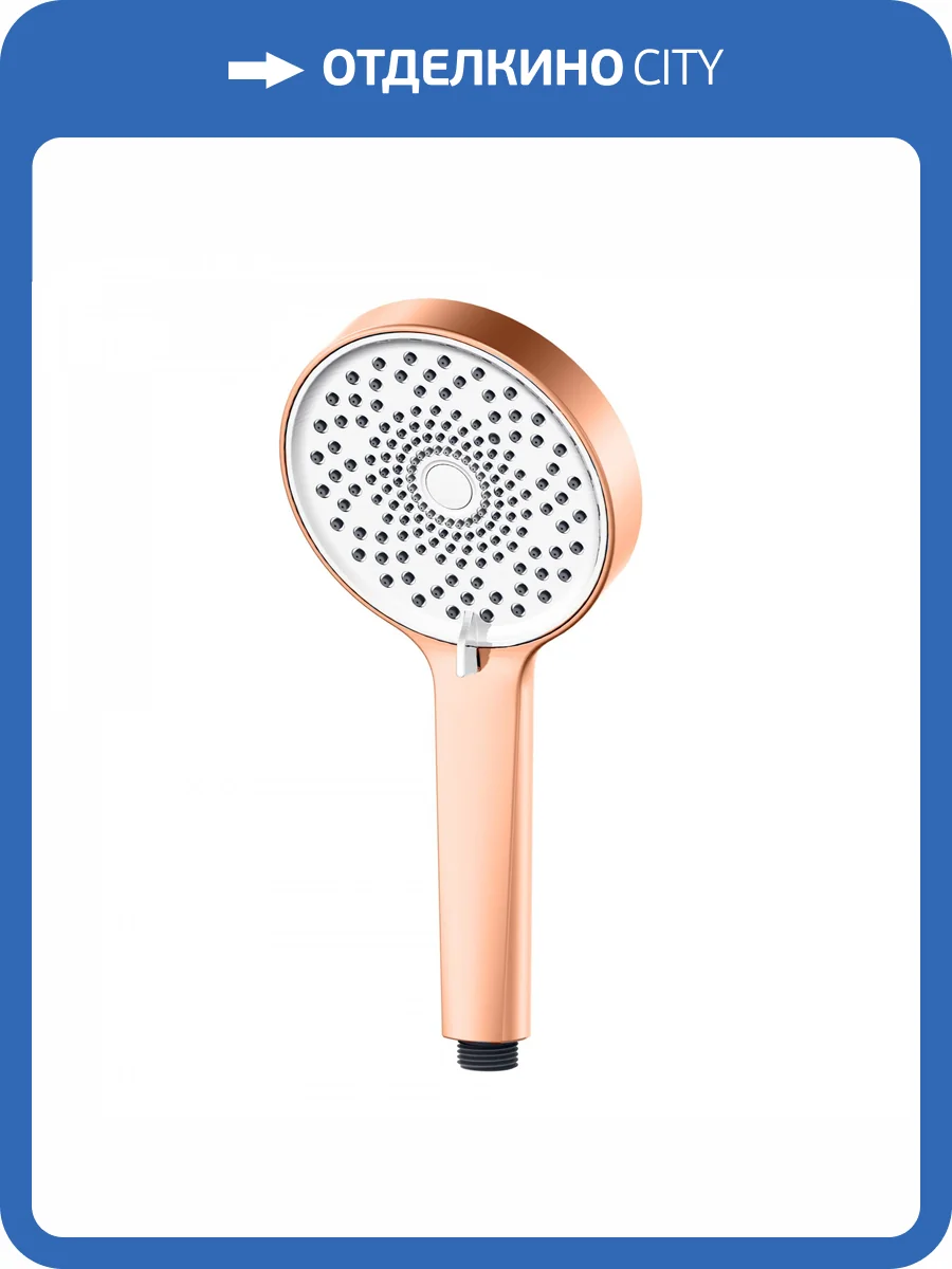 Лейка для душа Wonzon & Woghand WW-88SC03-RG розовое золото фото 3