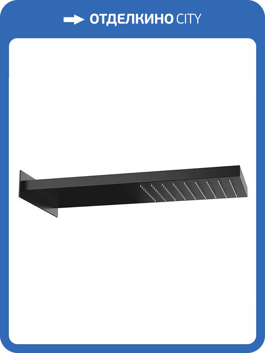 Верхний душ Remer 350SSNOX черный матовый фото 3
