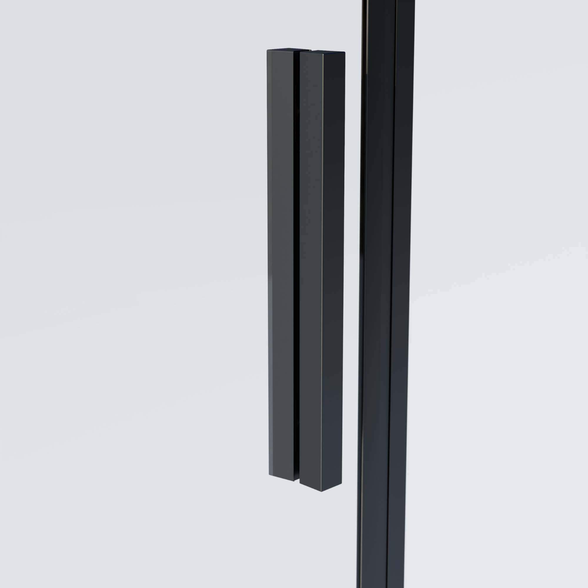 Душевой уголок Vincea Soft 2 VSR-3SO29013CLB профиль черный, стекло прозрачное, 130x90x200 фото 8