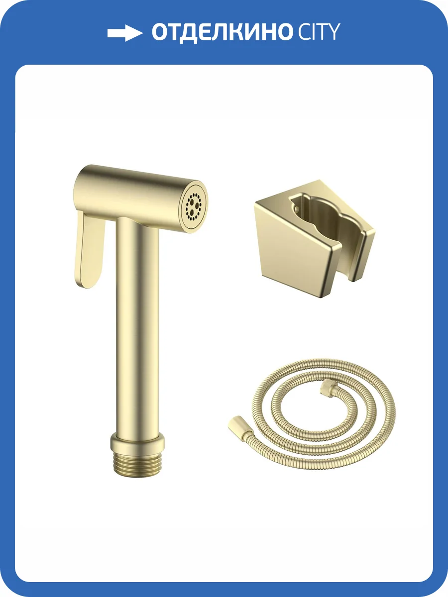 Гигиенический душ Aquatek AQ2054BG золотой брашированный фото 7