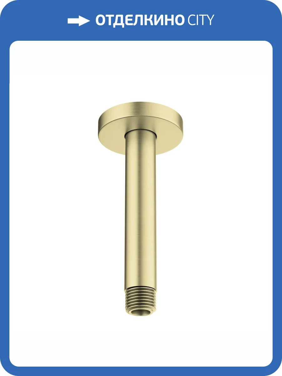 Кронштейн для верхнего душа Aquatek AQ2171BG золотой брашированный фото 6