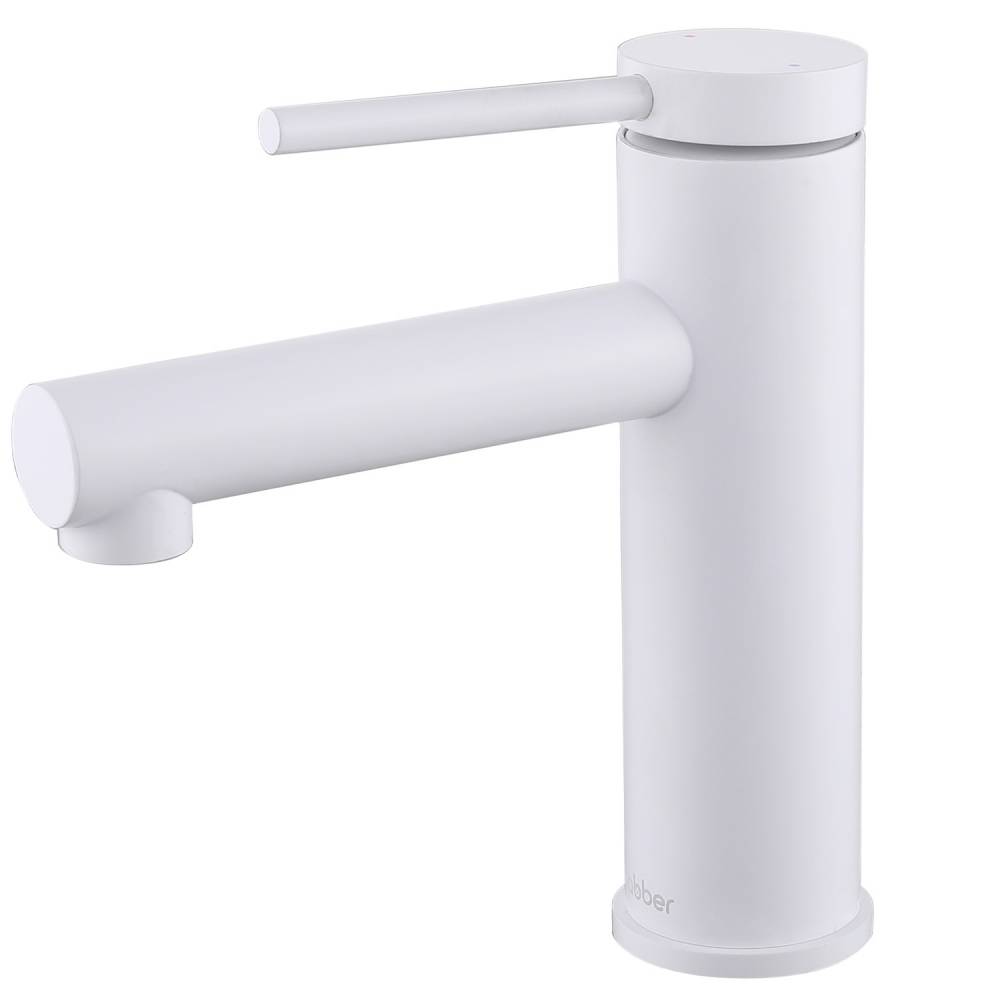 Смеситель для раковины Abber Emotion AF8810W белый матовый