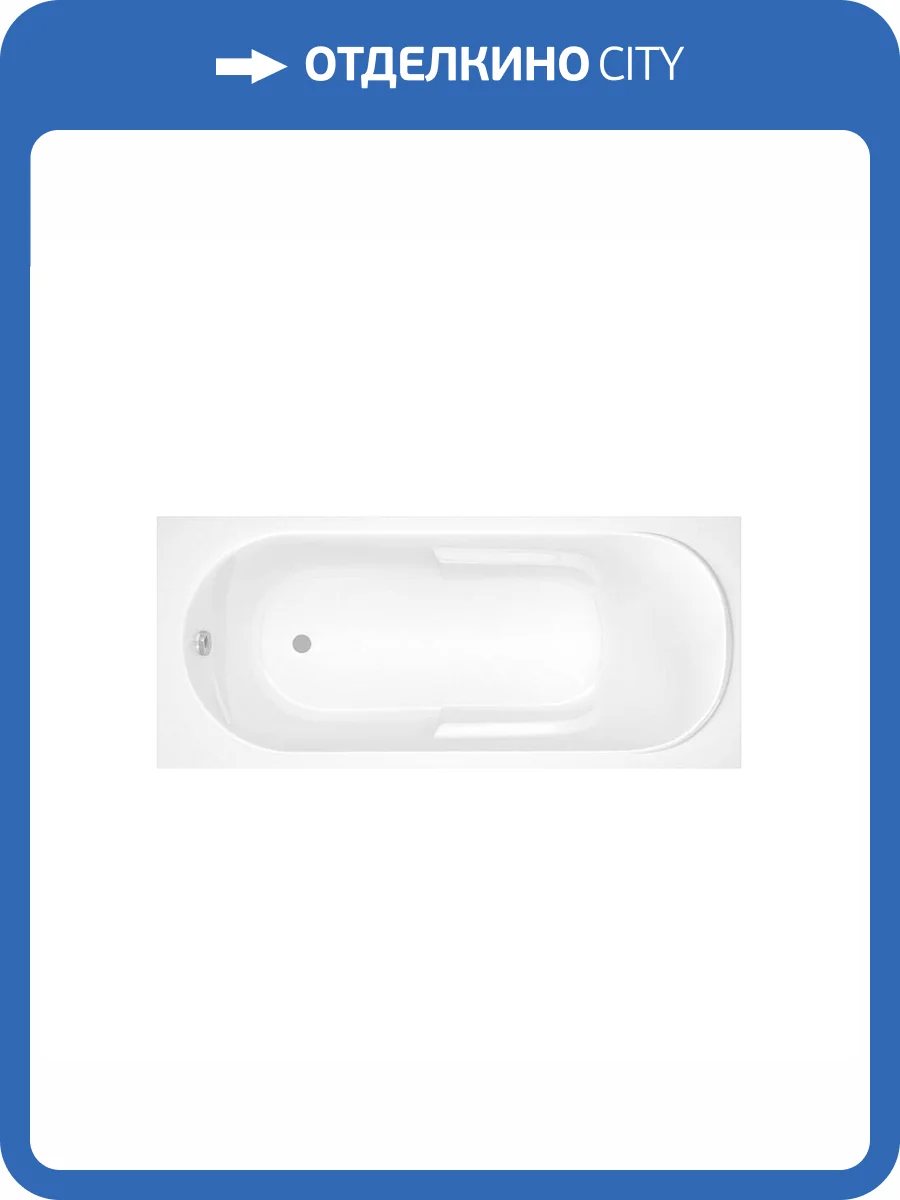 Акриловая ванна Alba Spa Arabella ВПР0110000100 170х75, без ножек фото 2