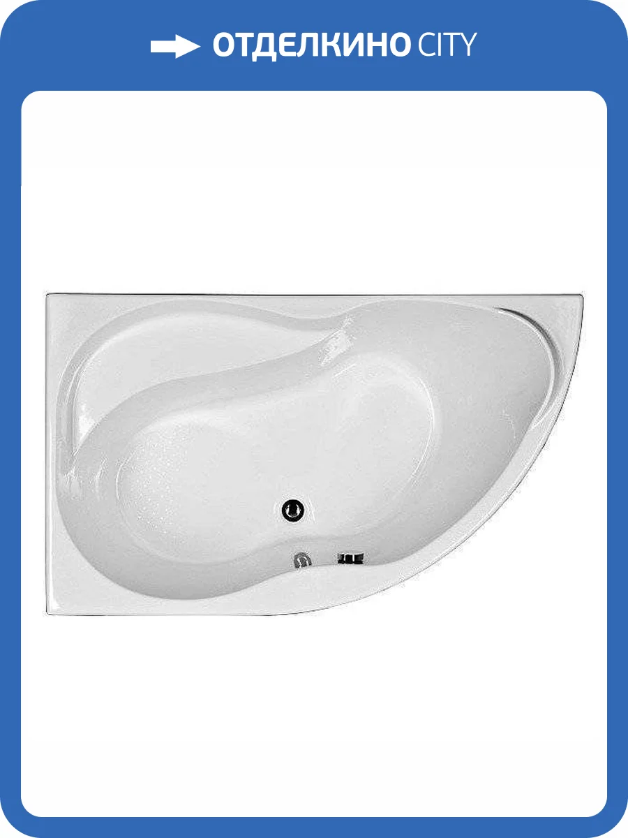 Акриловая ванна Aquanet Graciosa 205325 150x90 левая, с каркасом фото 20