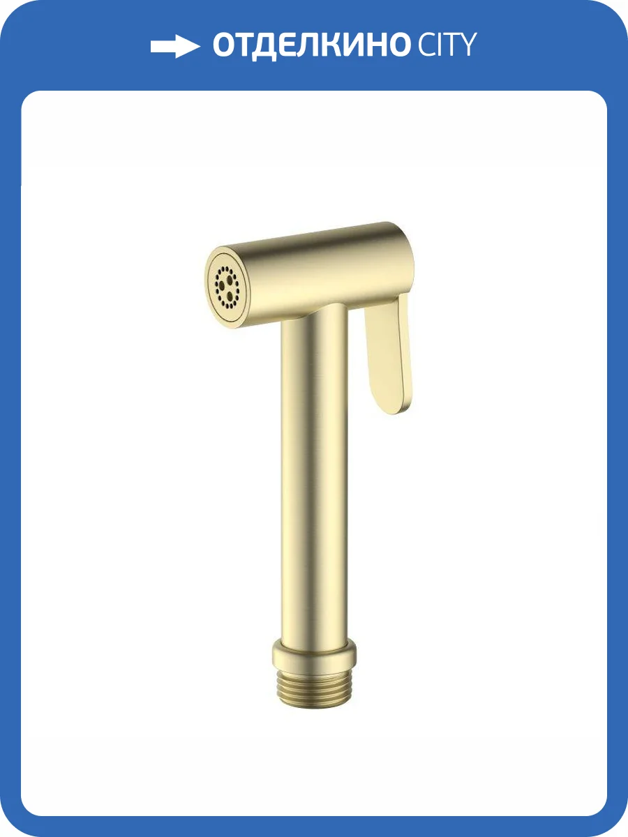 Гигиеническая лейка Aquatek AQ2057BG золото брашированное фото 4