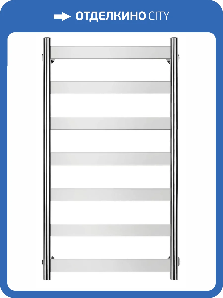 Полотенцесушитель электрический Secado Комано 4603759401133 2 100x60, L, хром фото 5