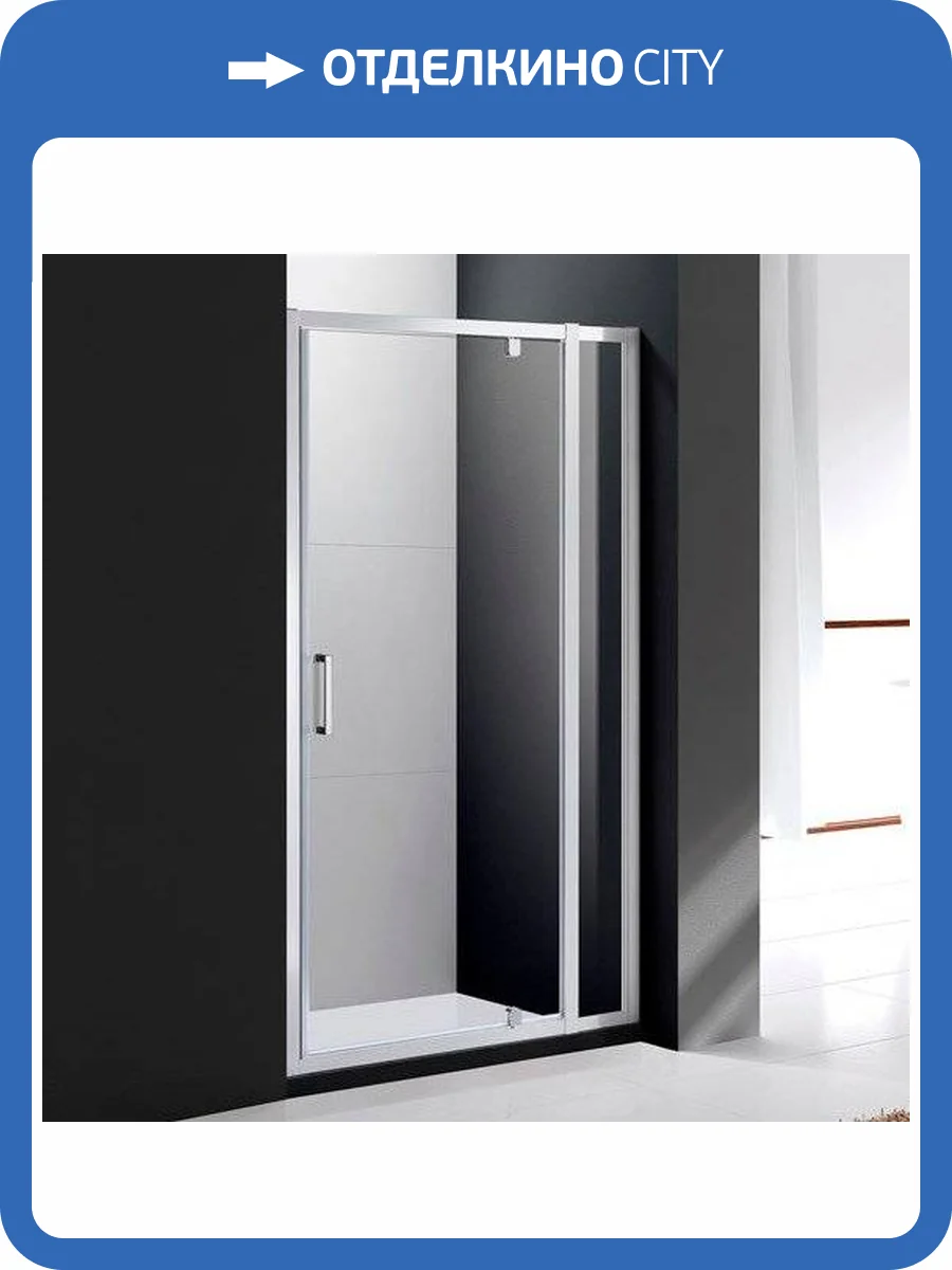 Душевая дверь в нишу Cezares Molveno BA 11 80+30 C Cr IV фото 4