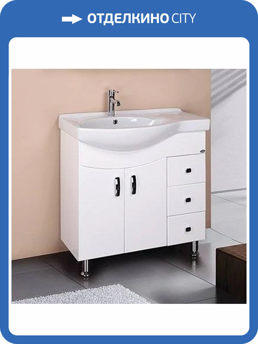 Тумба с раковиной Onika Эльбрус 82.10 R фото 5