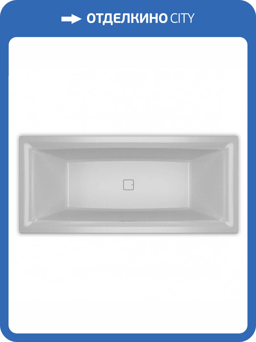 Акриловая ванна Riho Bathtubs Still square Fall B100032005 170x75 фото 5