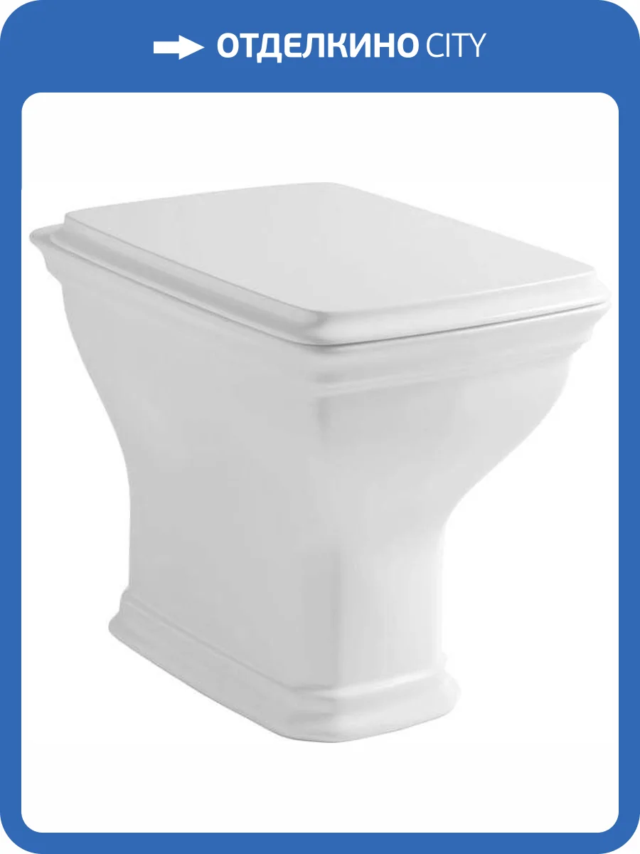 Чаша для унитаза приставного ArtCeram Civitas CIV002 фото 5