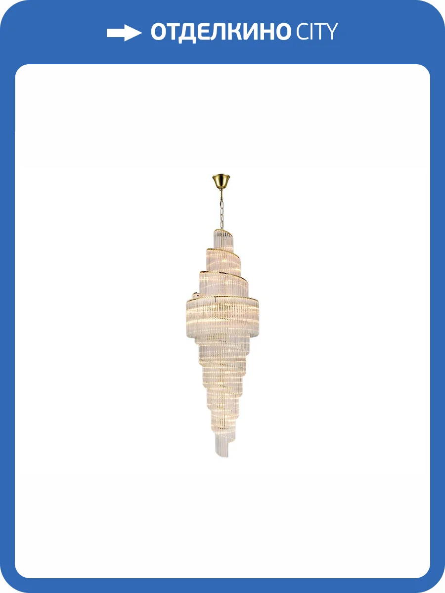 Подвесная люстра Newport 8900 8954/C gold фото 2