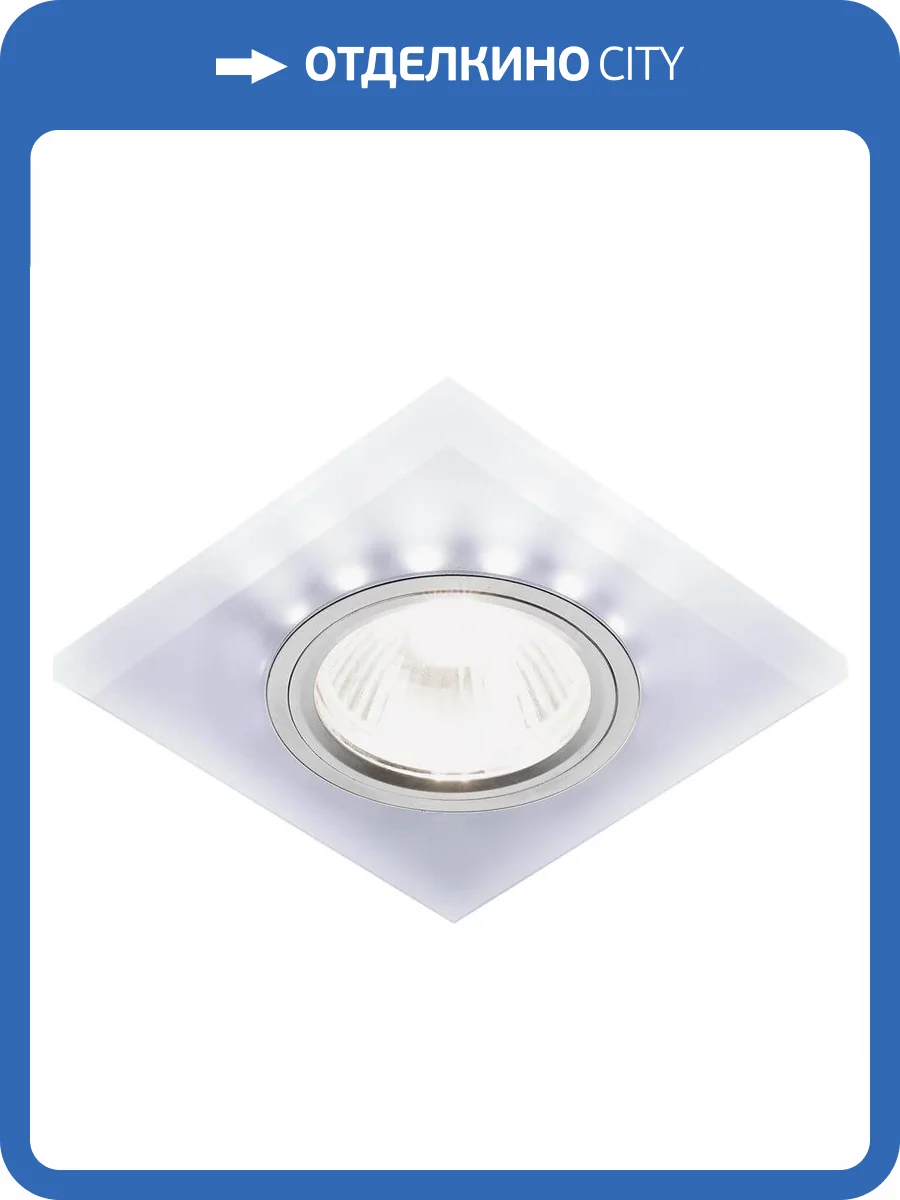 Встраиваемый светодиодный светильник Ambrella light Led S215 W/CH/WH фото 3