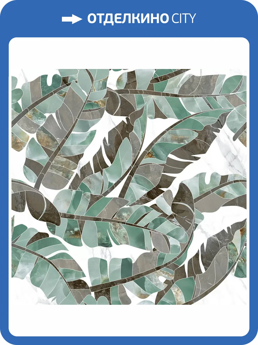 Керамогранит ITC Paola Bali Bianco Polished Carving 60x120 фото 6