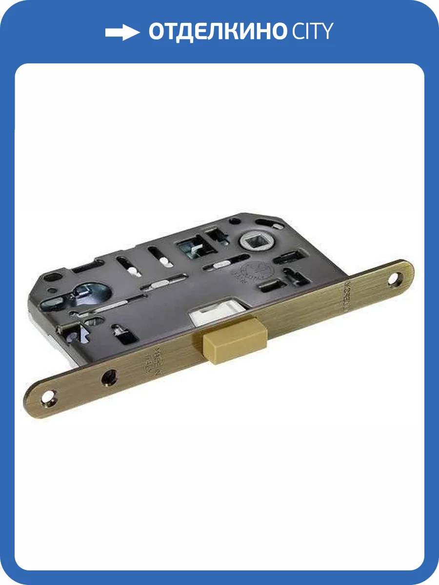 Защелка Morelli IM L MAB NP античная бронза, без ответной планки фото 3