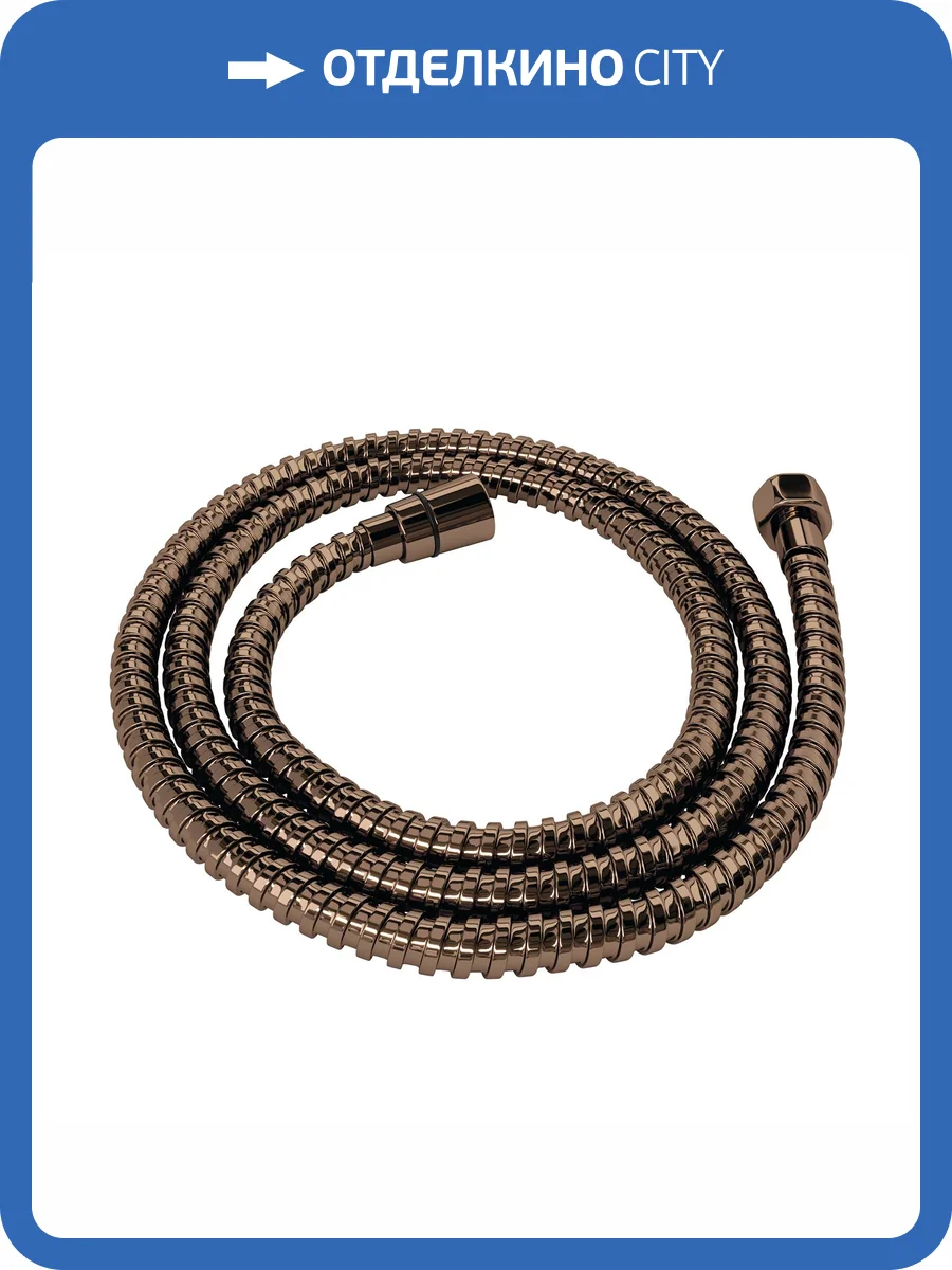 Душевой шланг Wasserkraft A361 розовое золото, 120 см фото 2