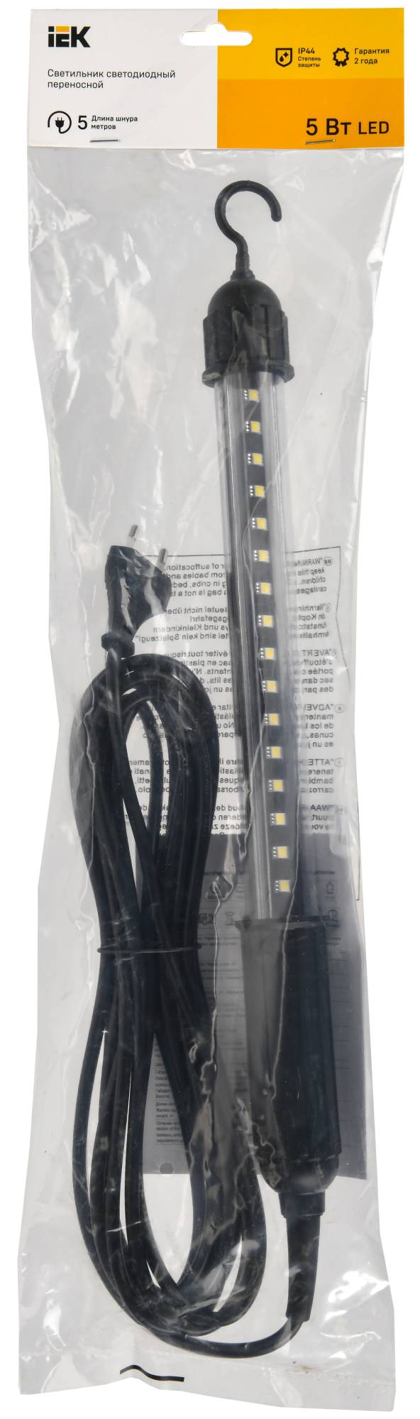 Переносной светодиодный светильник IEK ДРО 2060 LDRO2-2060-60-5M-K02 фото 2