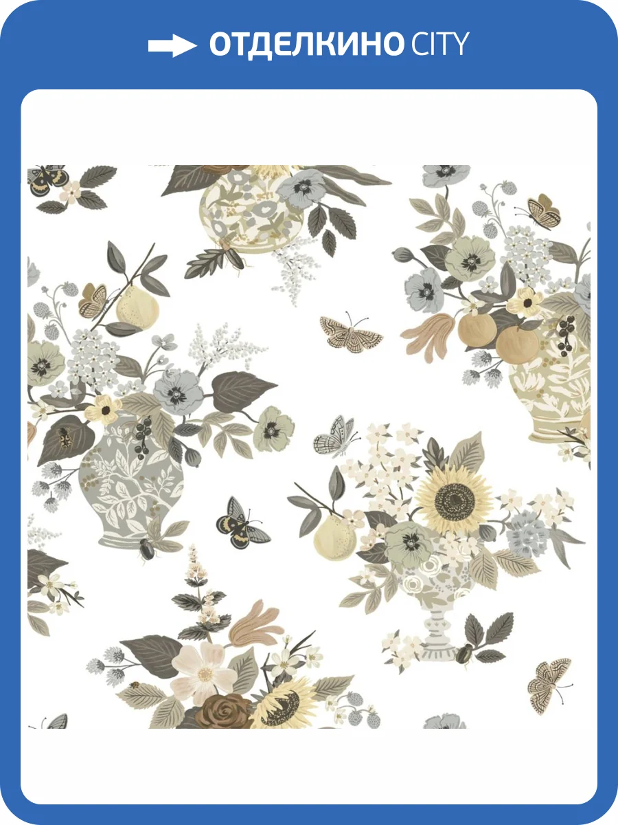 Обои York Collection Rifle Paper Co 3rd Edition RF7403 фото 2