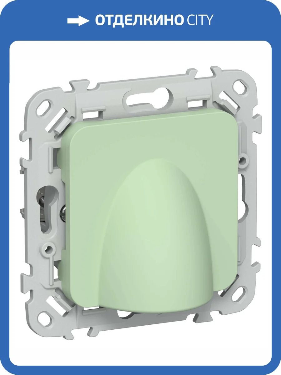 Вывод кабеля IEK Flite FI-VK10-0-K93 фисташковый фото 2