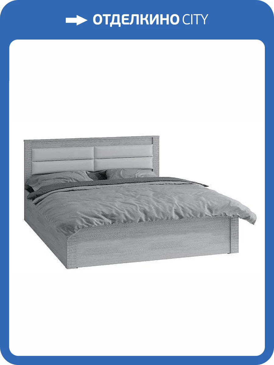 Кровать БТС МЕБЕЛЬ Монако КР-16 Н001074 с подъемным механизмом 160x200 фото 5