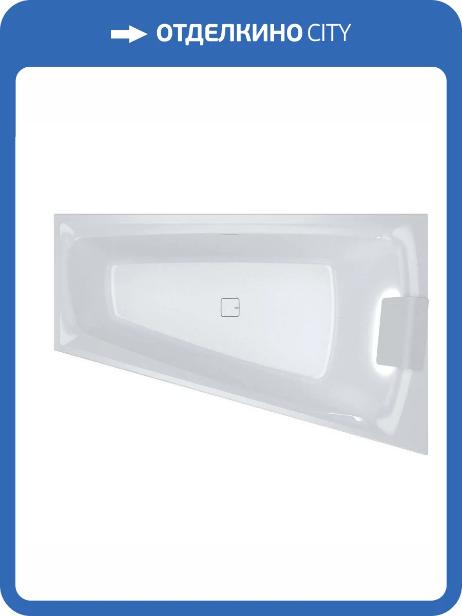 Акриловая ванна Riho Bathtubs Still smart Fall B102009005 170x110 левая фото 4