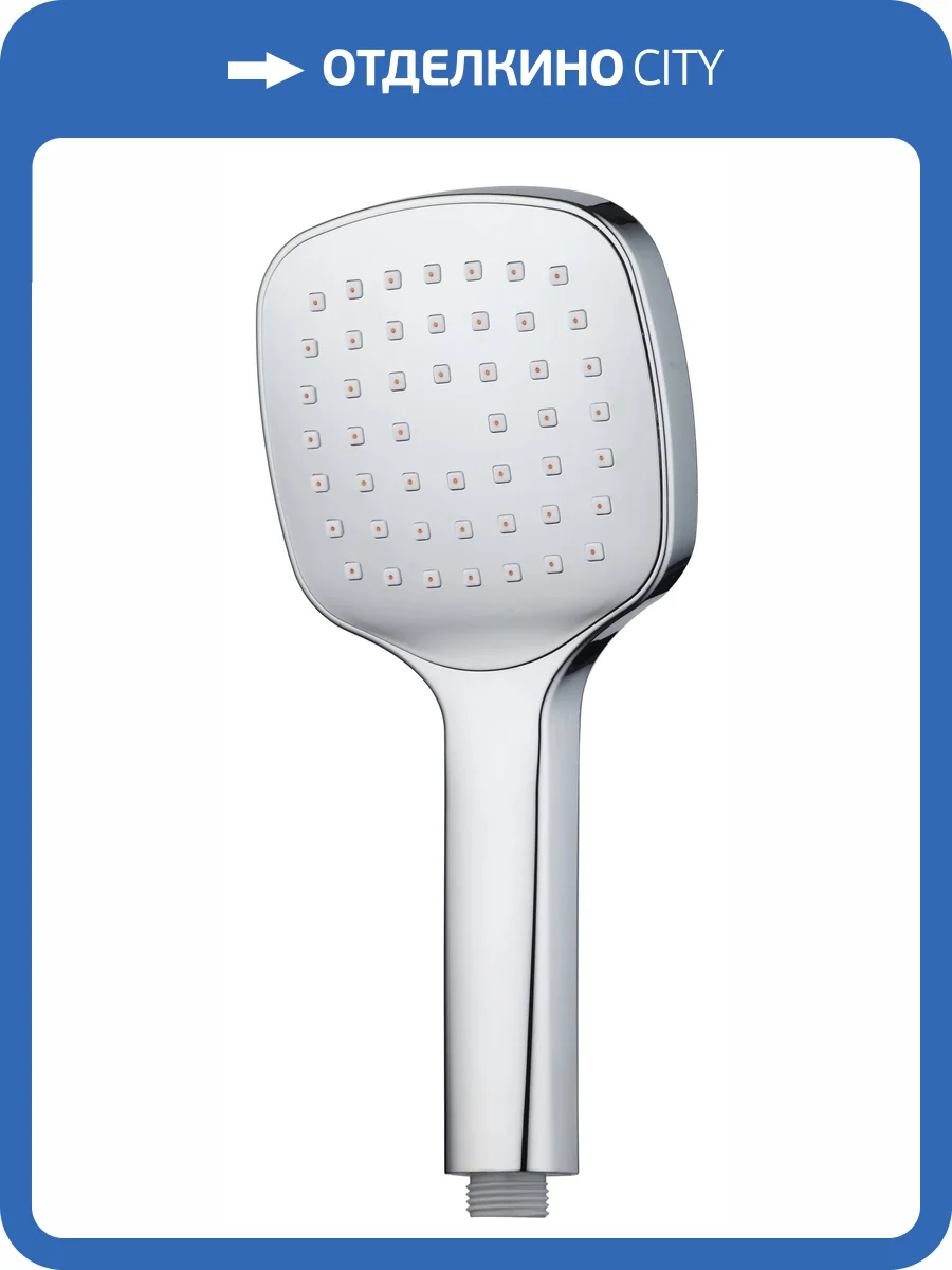 Лейка для душа Orange О-шауэр OS06 хром, диаметр 110 мм фото 5