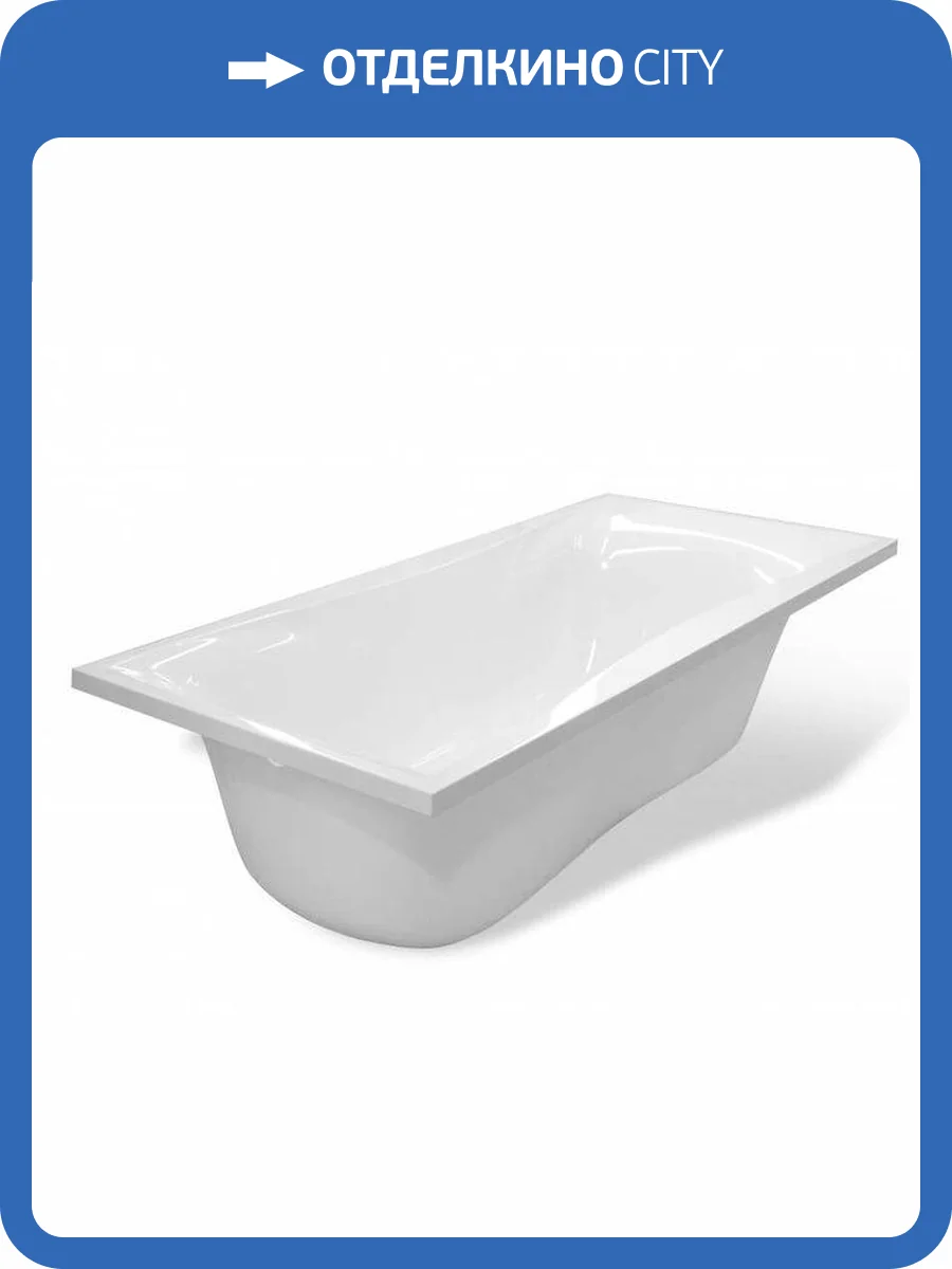 Ванна из искусственного камня Эстет Бета silk ФР-00014524 170x80 Прямоугольная, белая фото 4