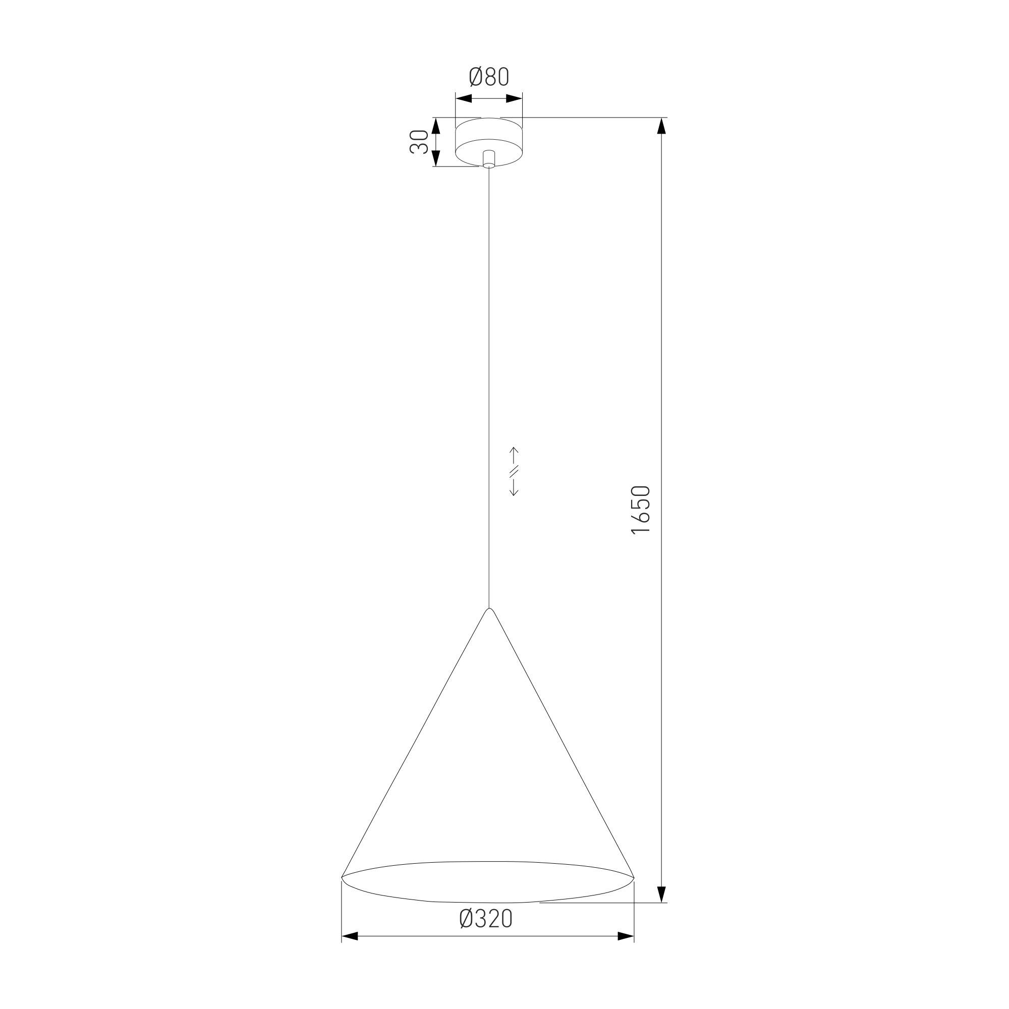 Подвесной светильник TK Lighting 10065 Cono фото 4