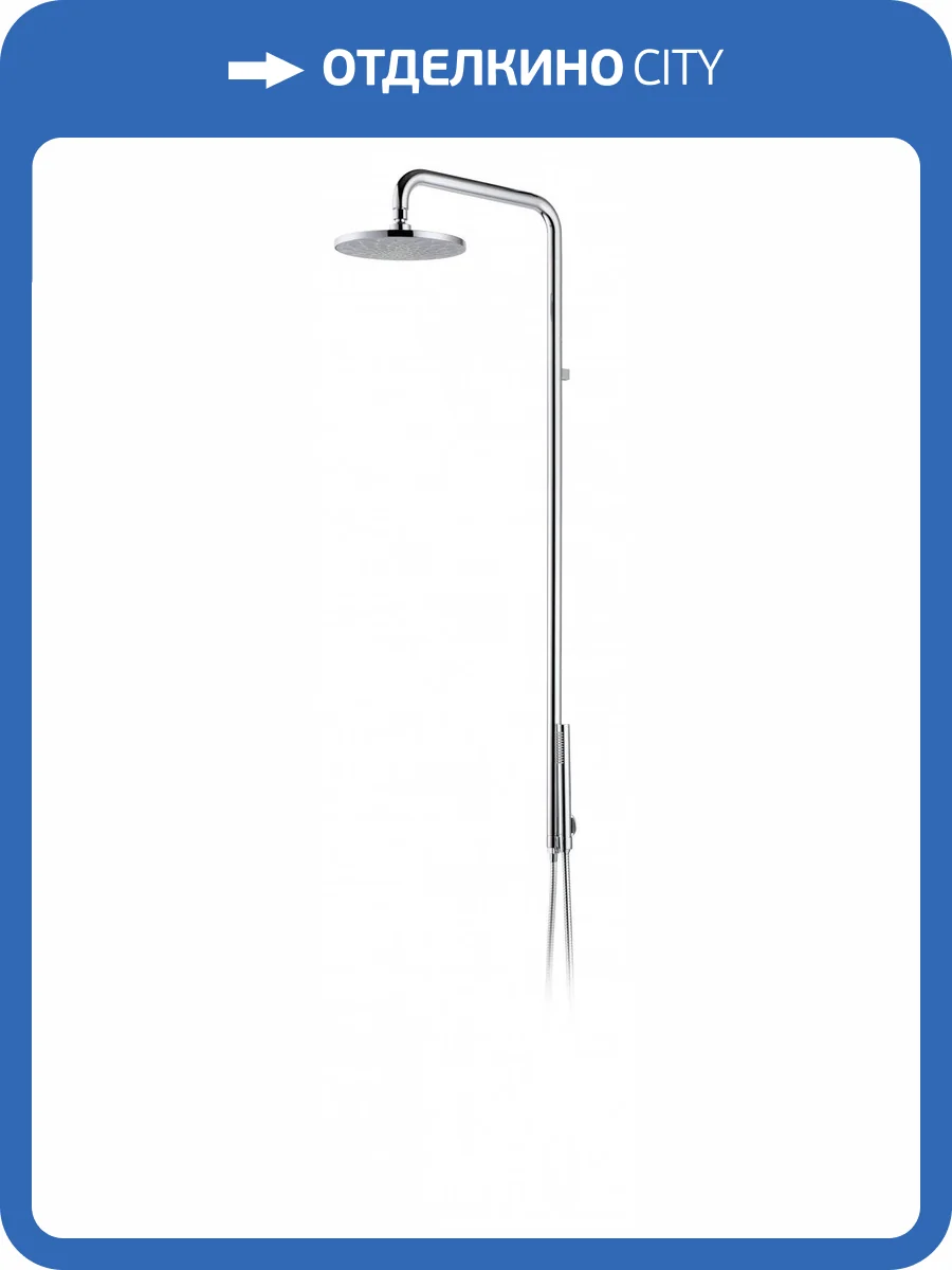 Душевая стойка D&K DC1005505 хром фото 3